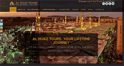 Desktop Screenshot of alhijaztours.com